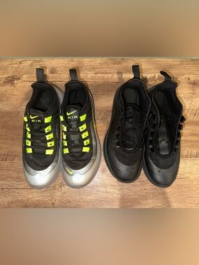 Nike Air Max boys shoes size 5Y 2 pair included!